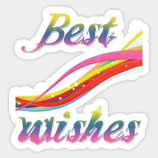 Best wishes Sticker